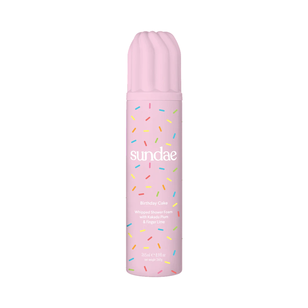 Sundae Body Foaming Birthday Cake body wash 265 ml