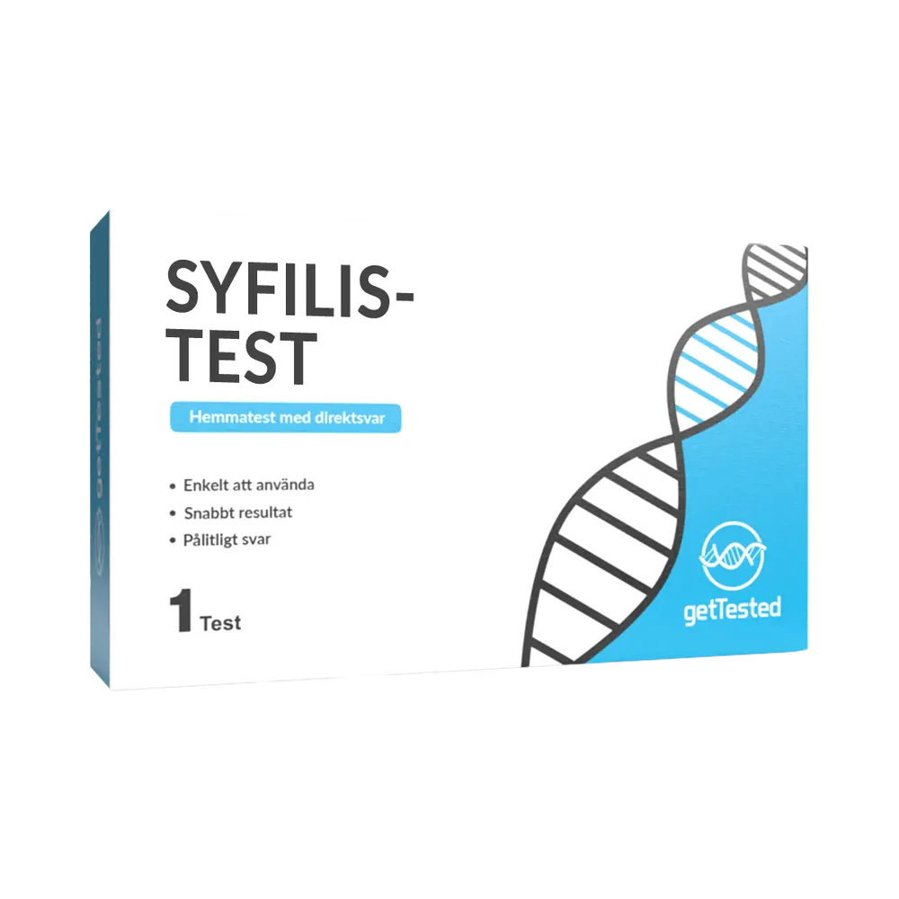 Get Tested Syfilis TP IgG/IgM självtest 1 st