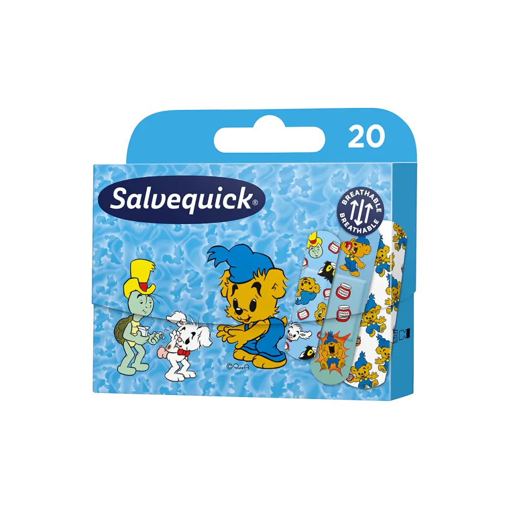 Salvequick Bamse barnplåster 20 st