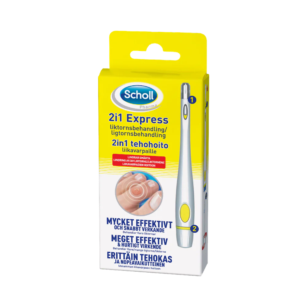 Scholl 2-i-1 Express liktornsbehandlingspenna 1 ml