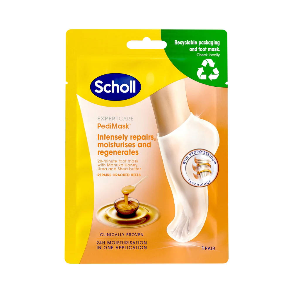 Scholl Expert Care PediMask Manuka Honey fotmask 1 st