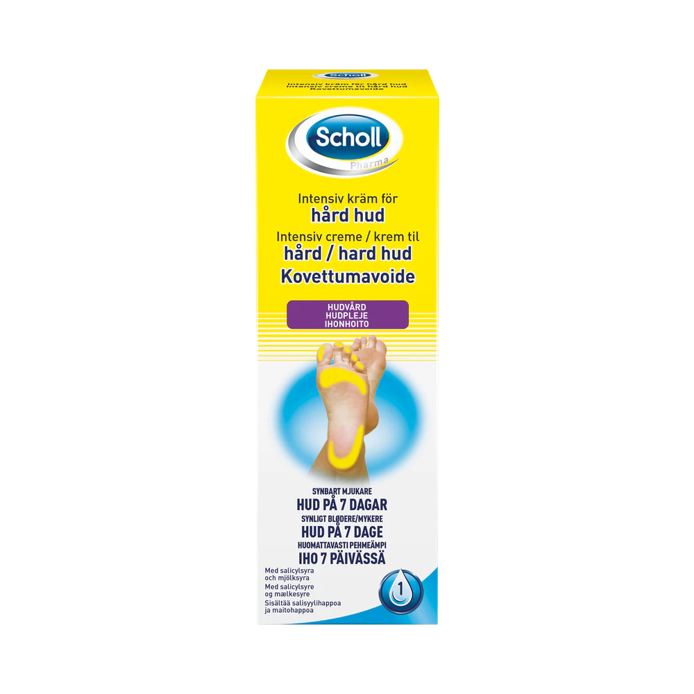 Scholl Intensiv hård hud kräm 60 ml