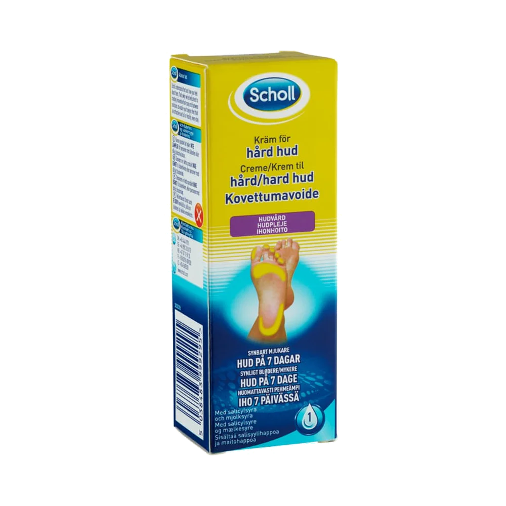 Scholl Intensiv kräm hård hud fotkräm 60 ml