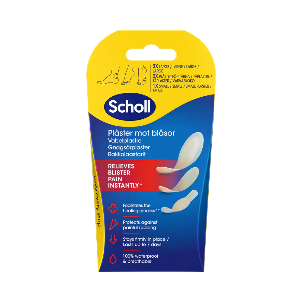 Scholl mot blåsor Mixed plåster 5 st