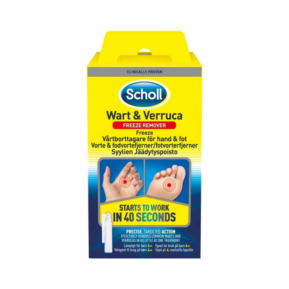 Scholl Wart Freeze Vårtborttagare 80 ml