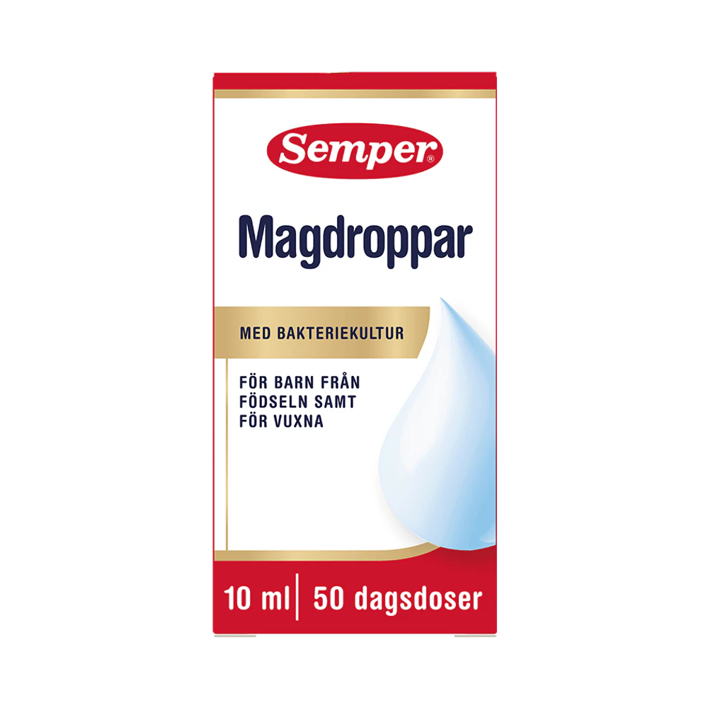 Semper 50 dagsdoser magdroppar 10 ml