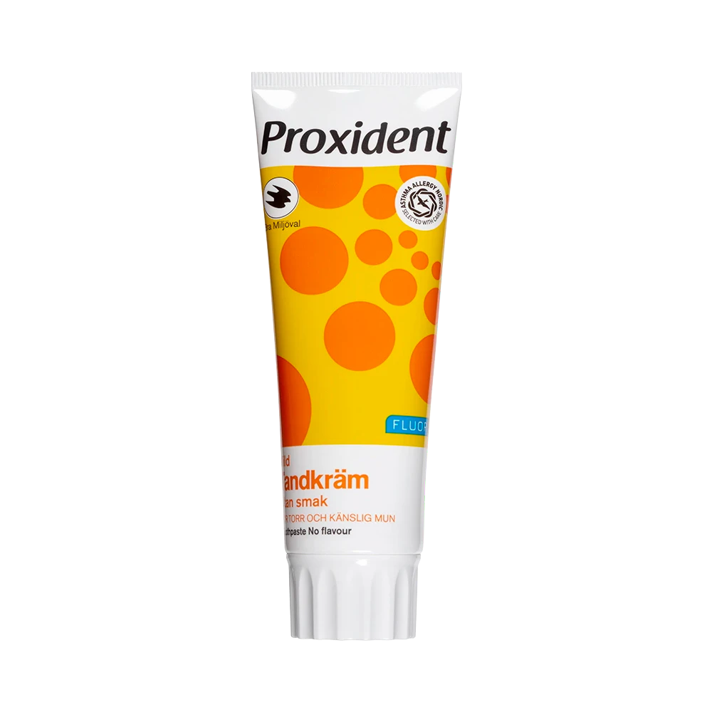 Proxident Torr mun utan smak tandkräm 75 ml