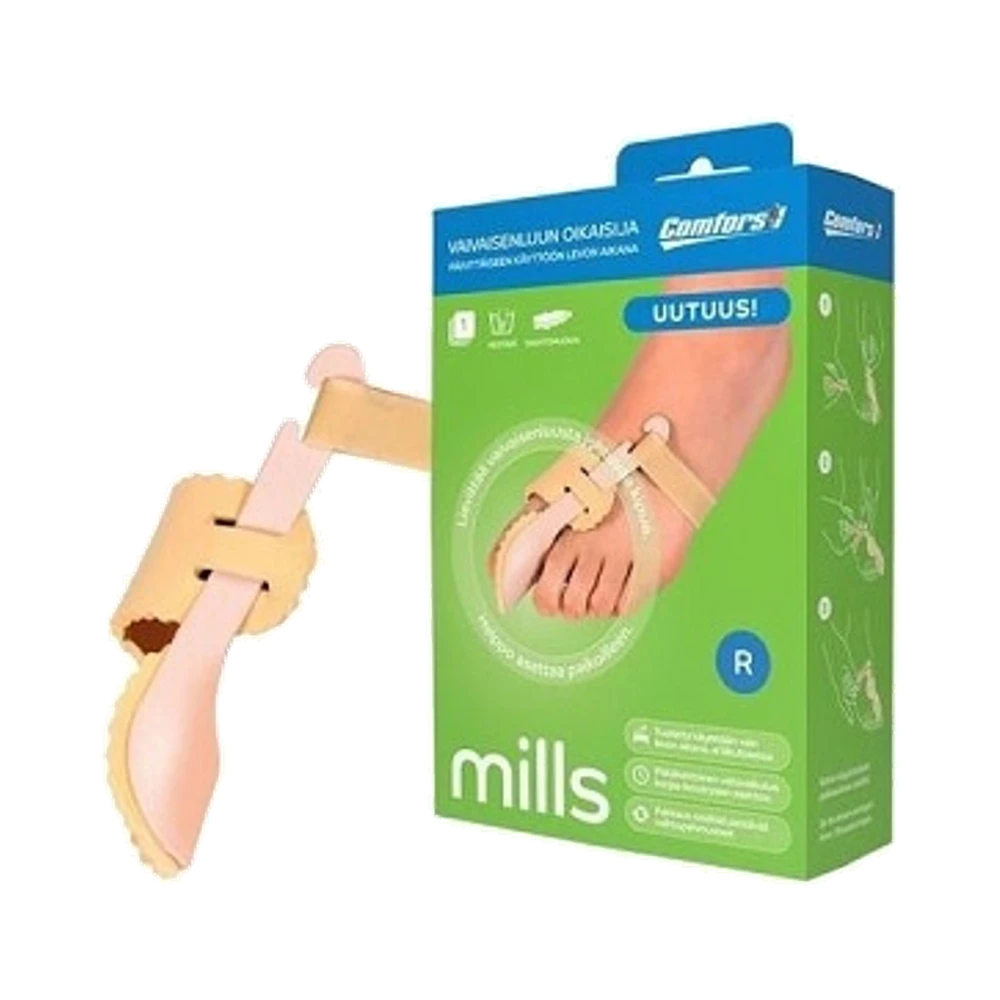 Mills Comforsil Hallux Valgus höger tåledskorrigerare One Size