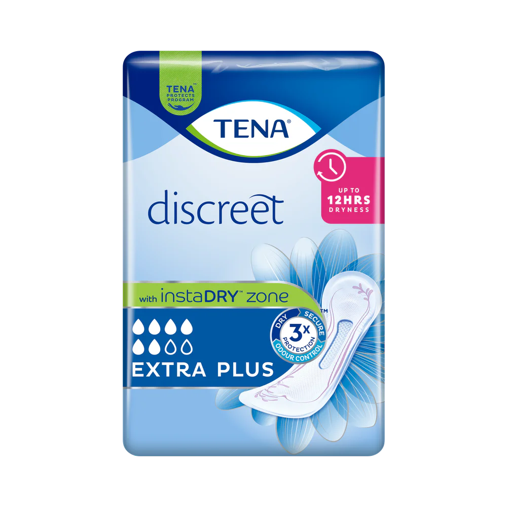 Tena Discreet Extra Plus InstaDry bindor 24 st