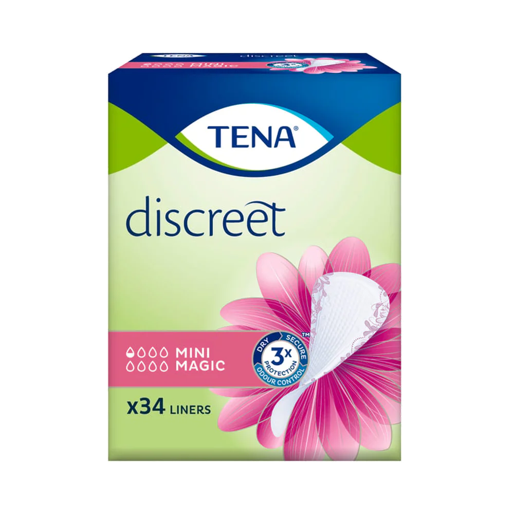 TENA Discreet Mini Magic inkontinensskydd 34 st
