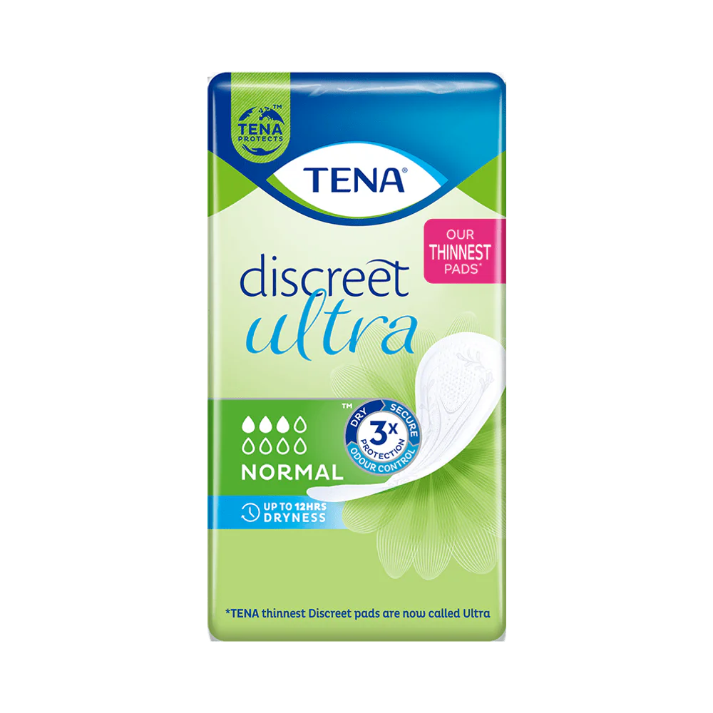 Tena Discreet Ultra Binda Normal bindor 16 st