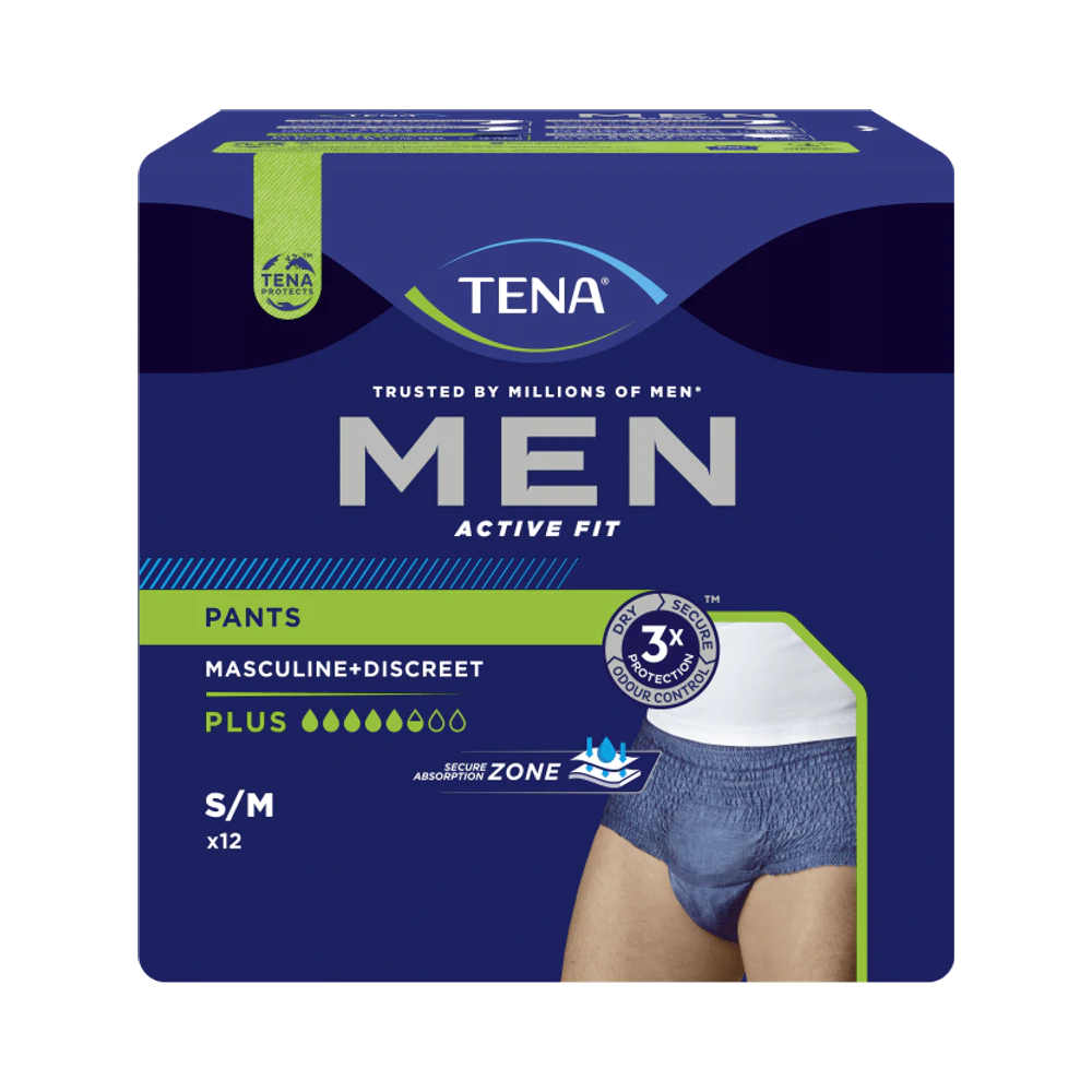 Tena Men Pants Plus S/M engångskalsong 12 st