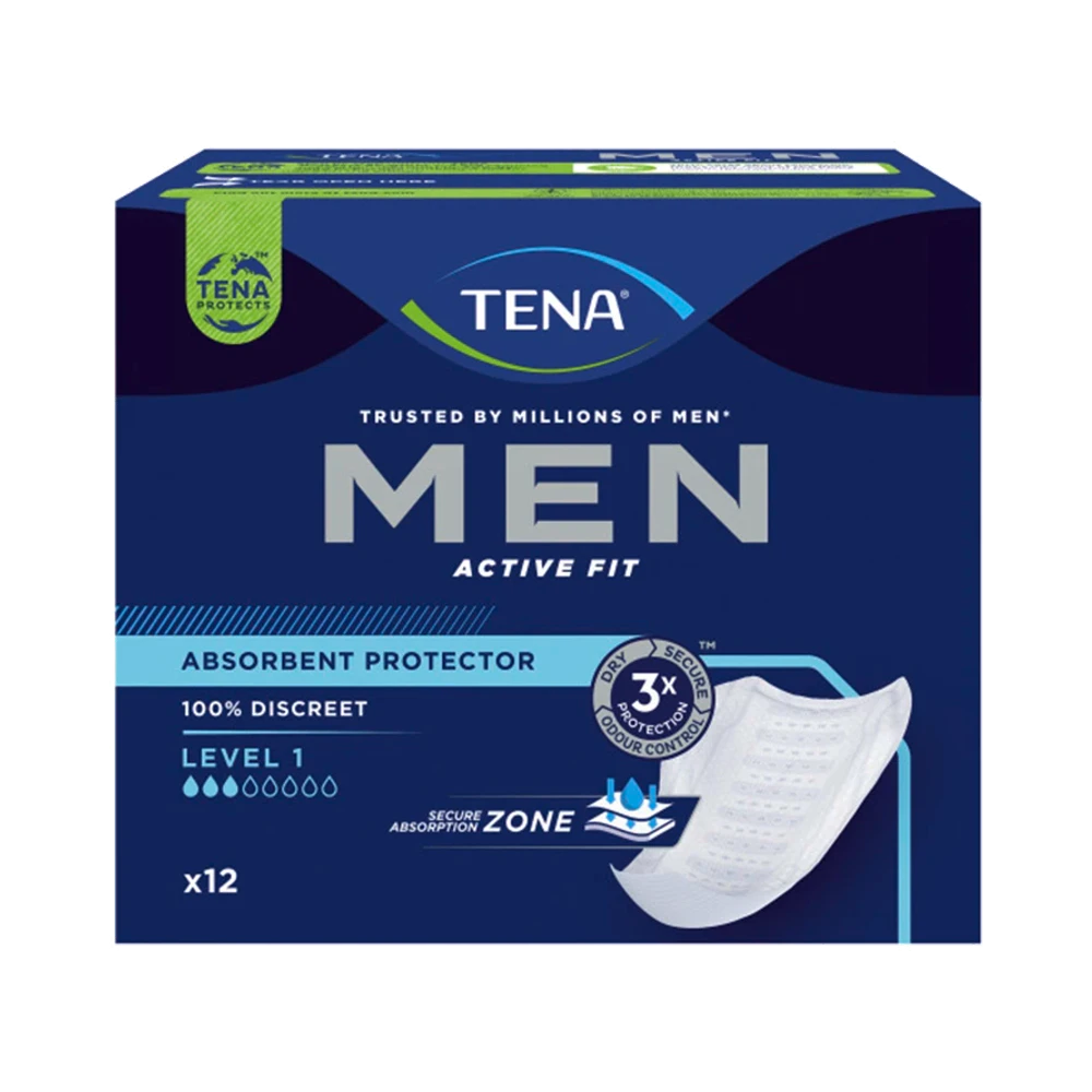TENA Men Level 1 Inkontinensskydd 12 st