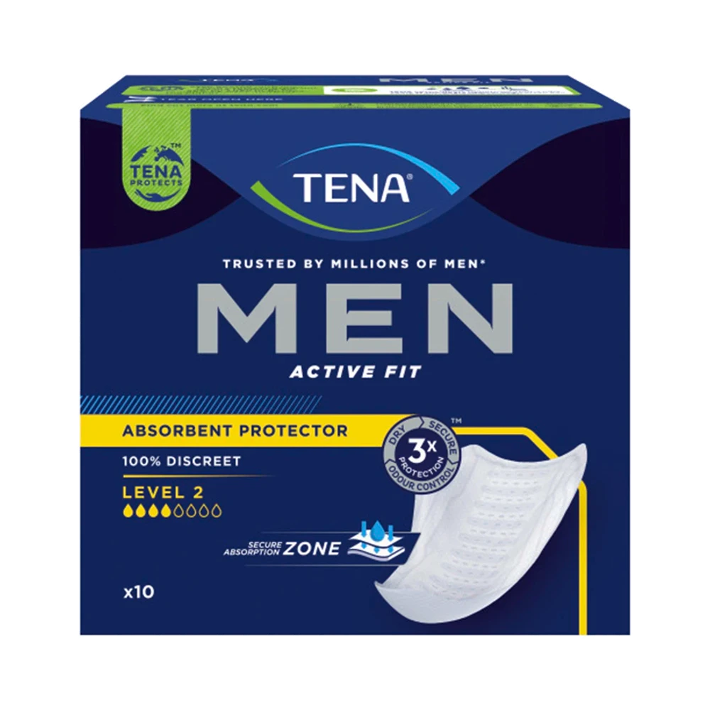TENA Men Level 2 Inkontinensskydd 10 st