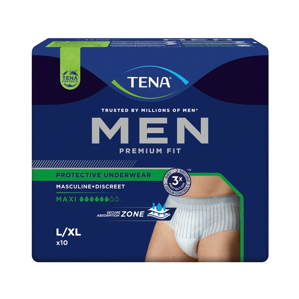 Tena Men Premium Fit Maxi L/XL engångskalsong 10 st