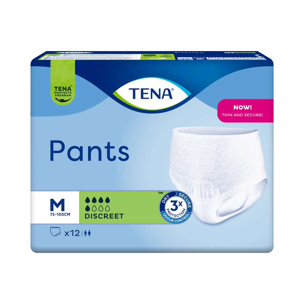 Tena Pants Discreet Medium inkontinensskydd 12 st