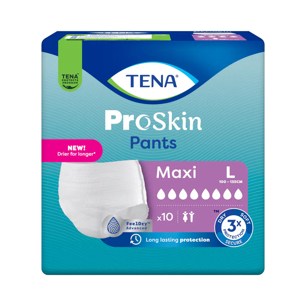 TENA Pants Maxi L byxskydd 10 st