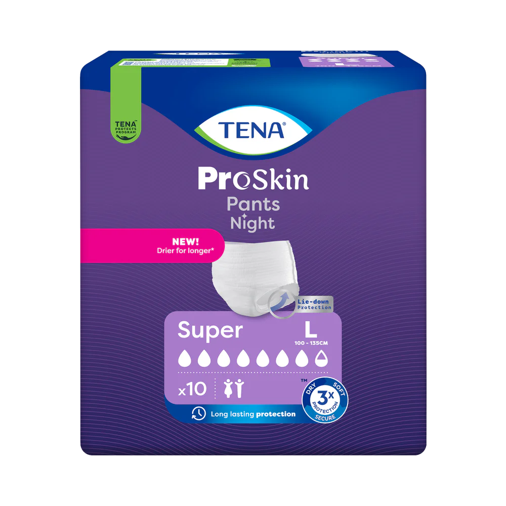 Tena Pants Night Super Large inkontinensbyxskydd 10 st