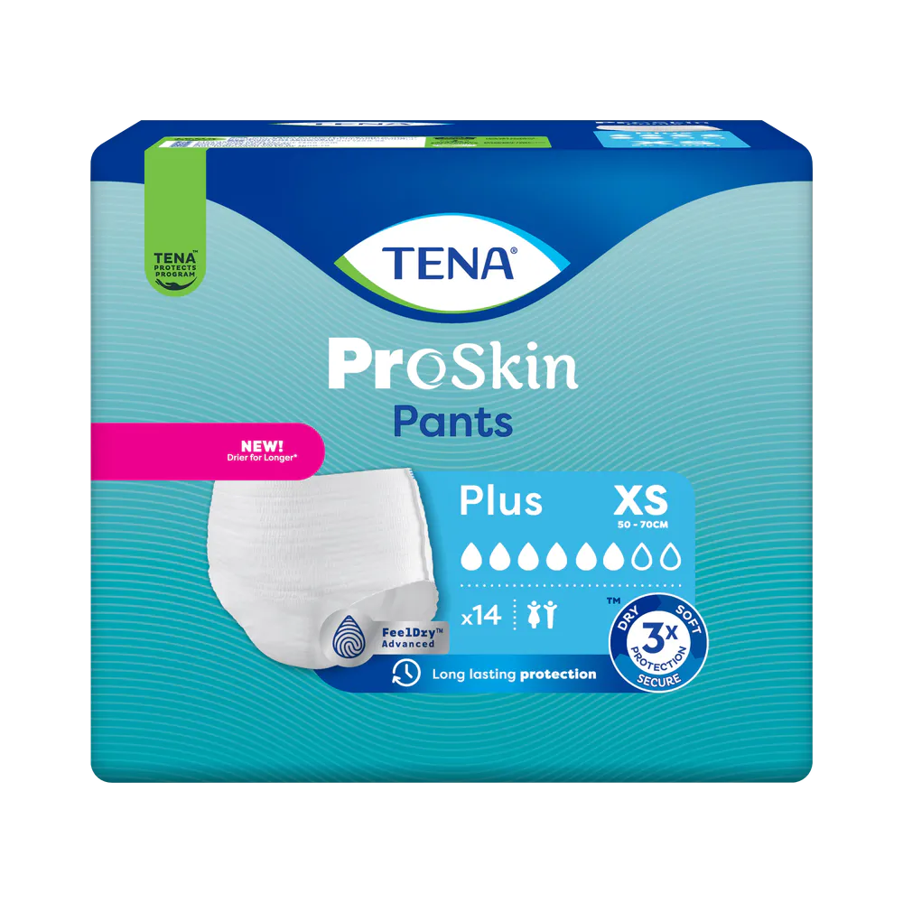 Tena Pants Plus XS byxskydd 14 st