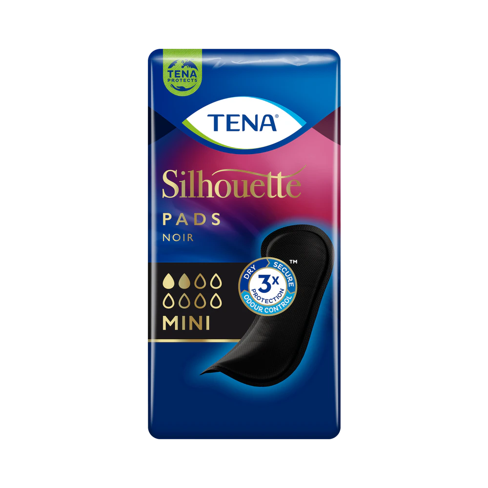 Tena Silhouette Noir Mini bindor 18 st