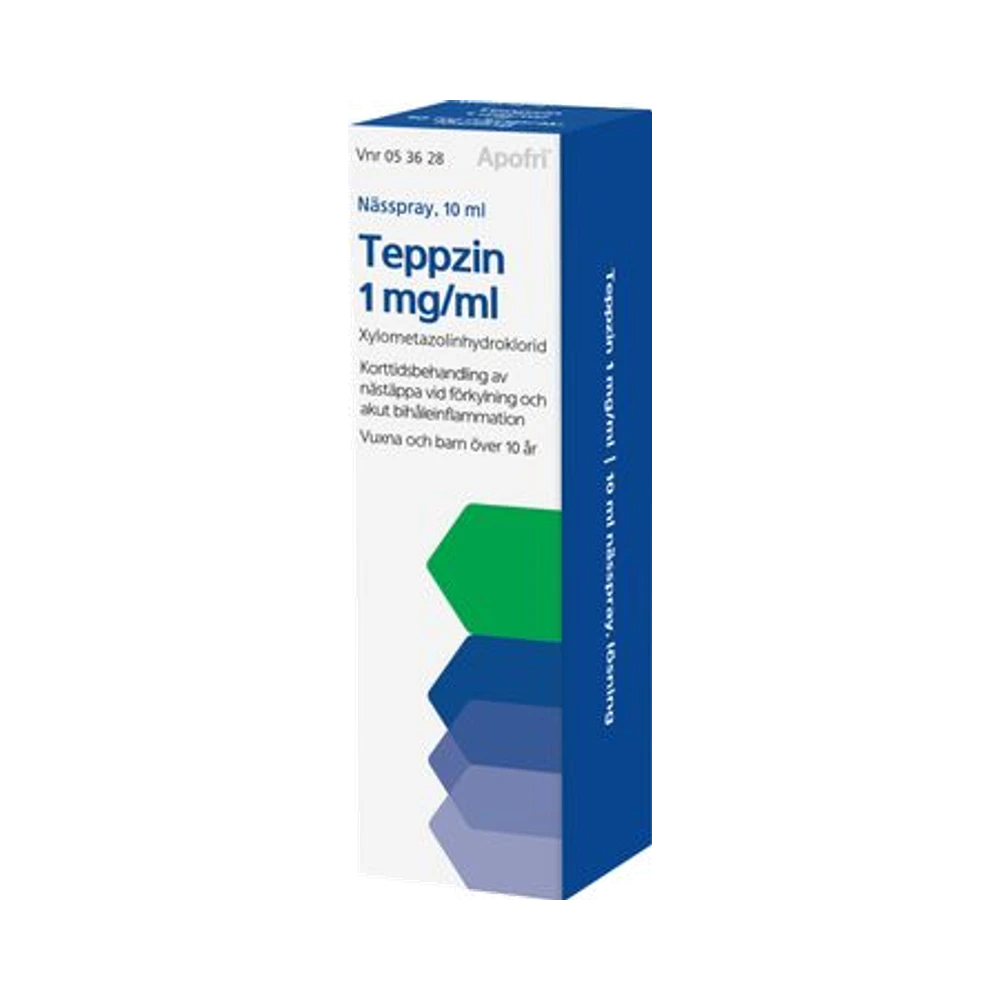 Teppzin Xylometazolin 1 mg/ml nässpray, lösning 10 ml