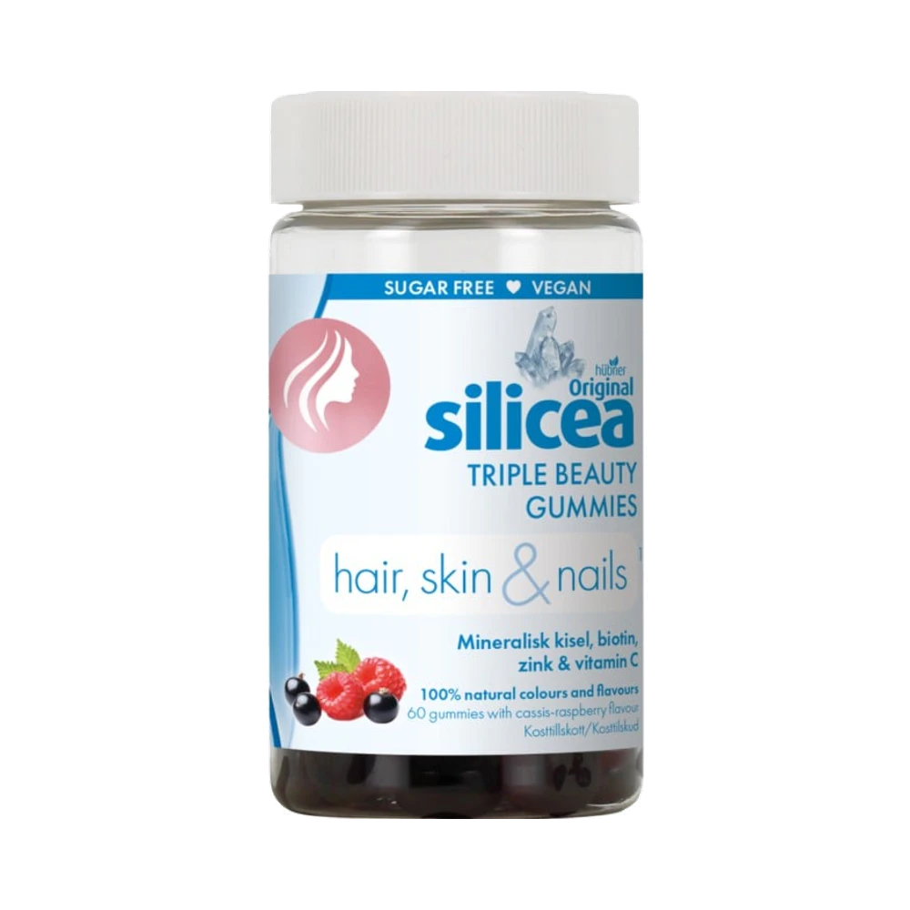 Silicea Original Triple Beauty hair skin nails gummies 60 st