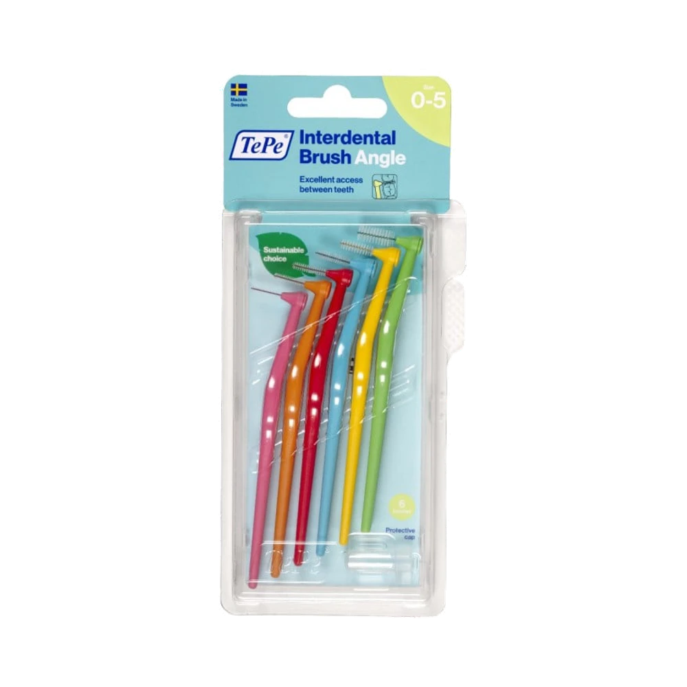 TePe Angle Vinklad Mixpack mellanrumsborstar 6 st