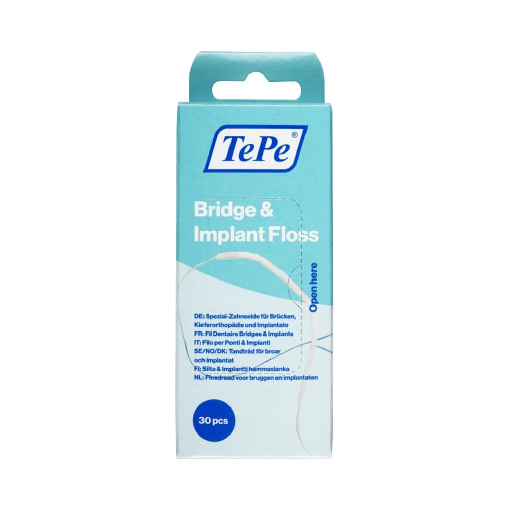 TePe Bridge & Implant floss 30 st