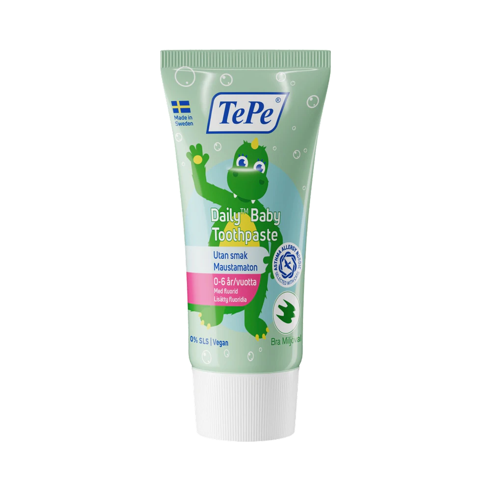 TePe Daily Baby 0-2 år tandkräm 50 ml