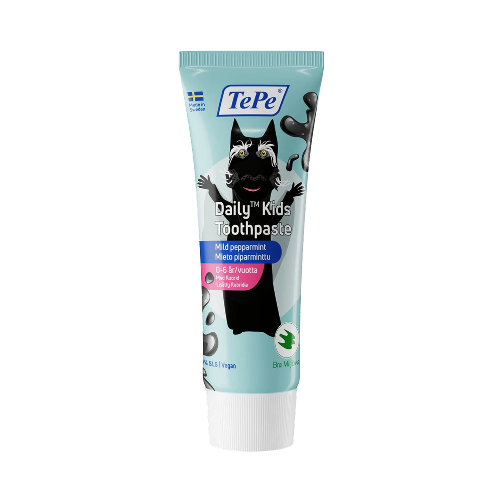 TePe Daily Kids Sommarskuggan 3-6 år tandkräm 75 ml