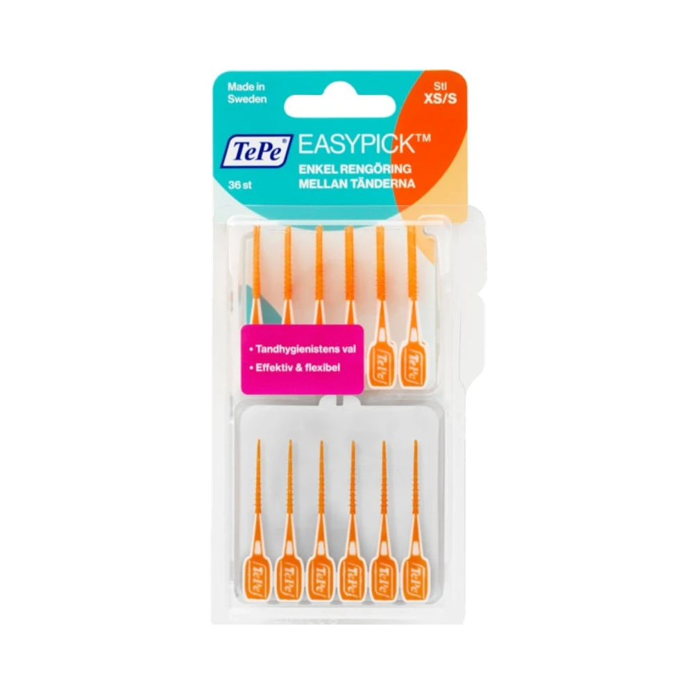 TePe EasyPick XS-S tandpetare 36 st