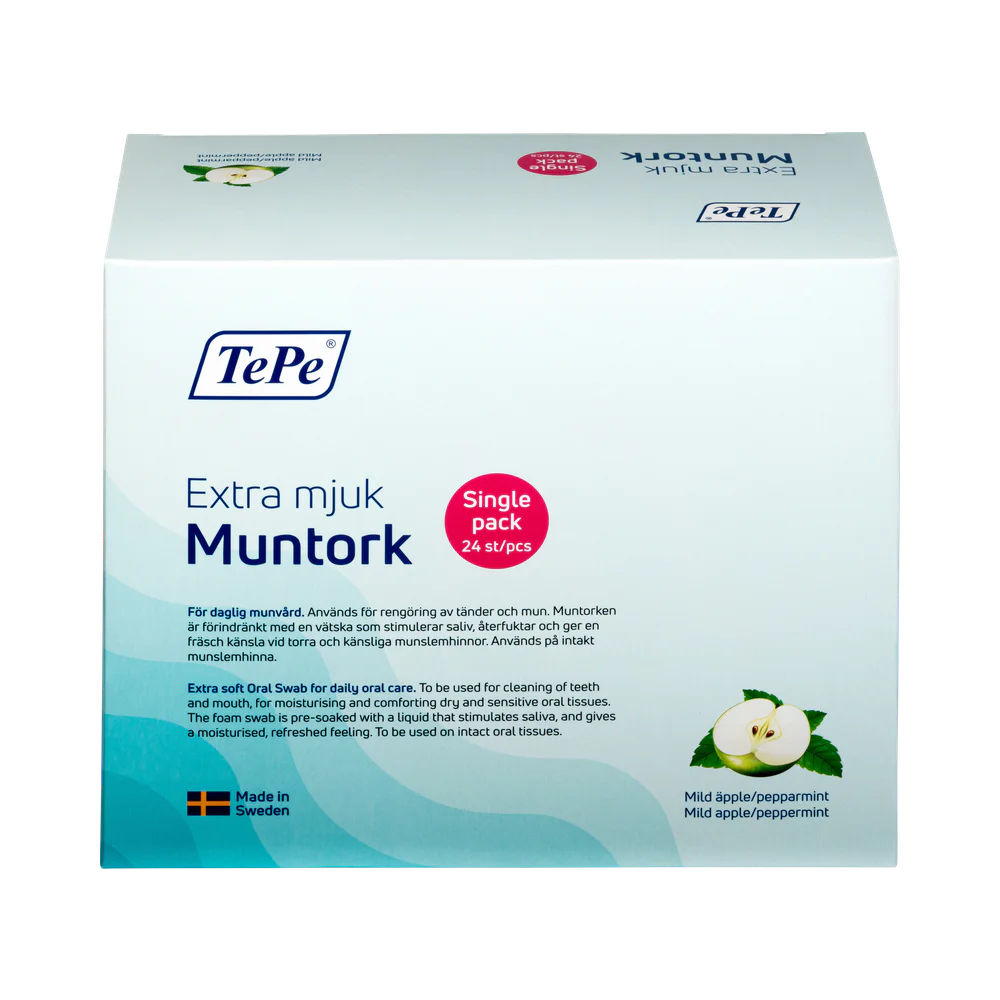 TePe Salivstimulerande Extra Mjuk muntork 24 st
