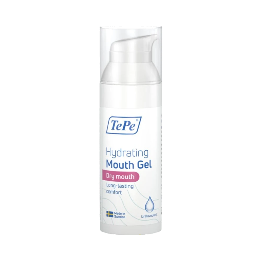 TePe Hydrating Mouth Dry Mouth Utan Tillsatt Smak gel 50 ml