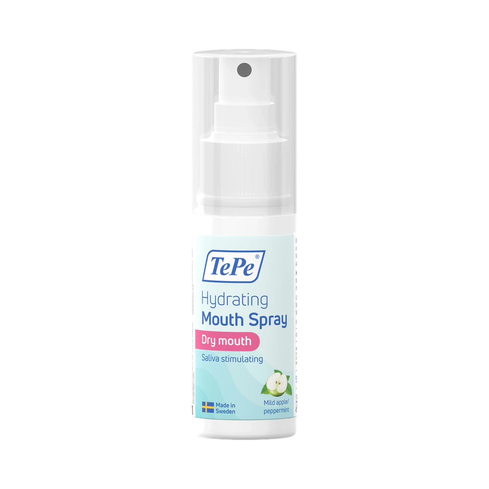 TePe Hydrating Mouth Dry Mouth Mild Äpple-Pepparmint spray 50 ml