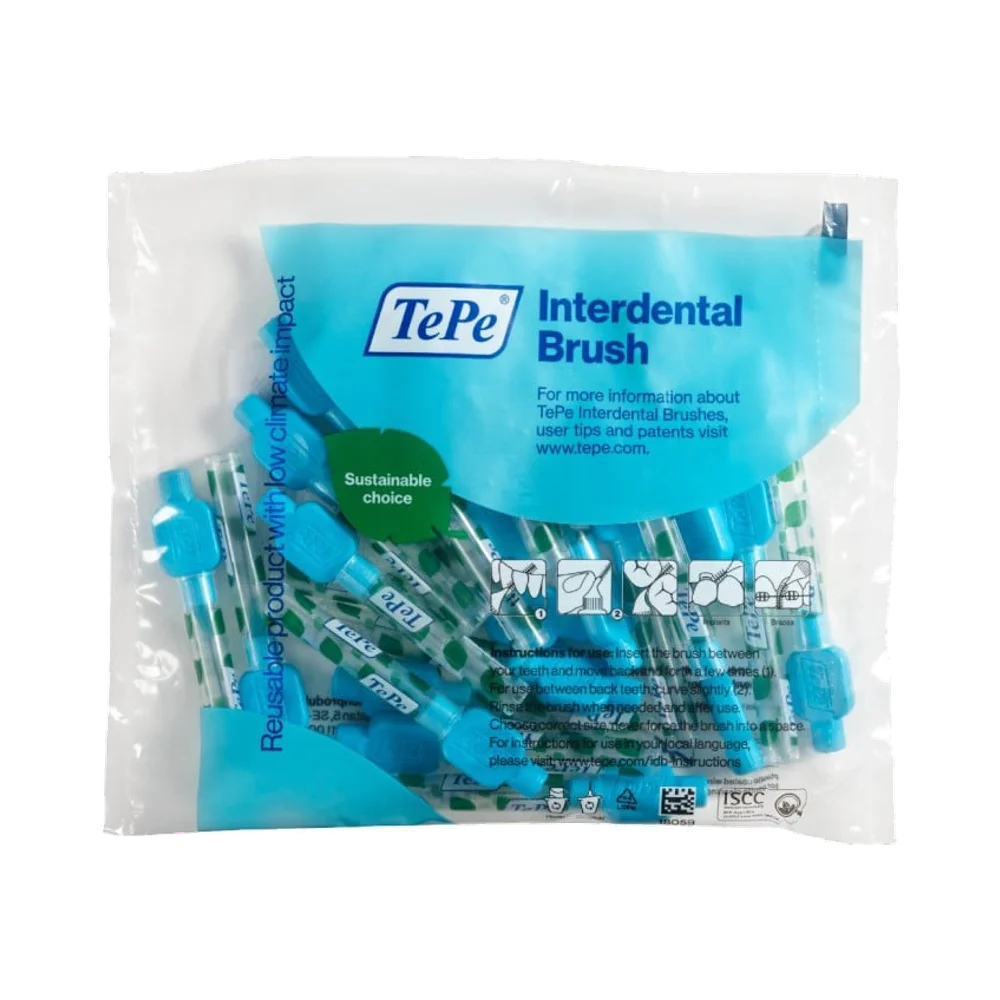 TePe Original 0,6mm Blå mellanrumsborste 20 st