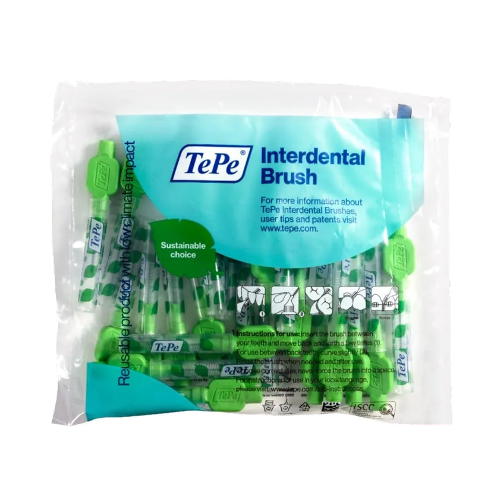 TePe Original 0,8mm Grön mellanrumsborste 20 st