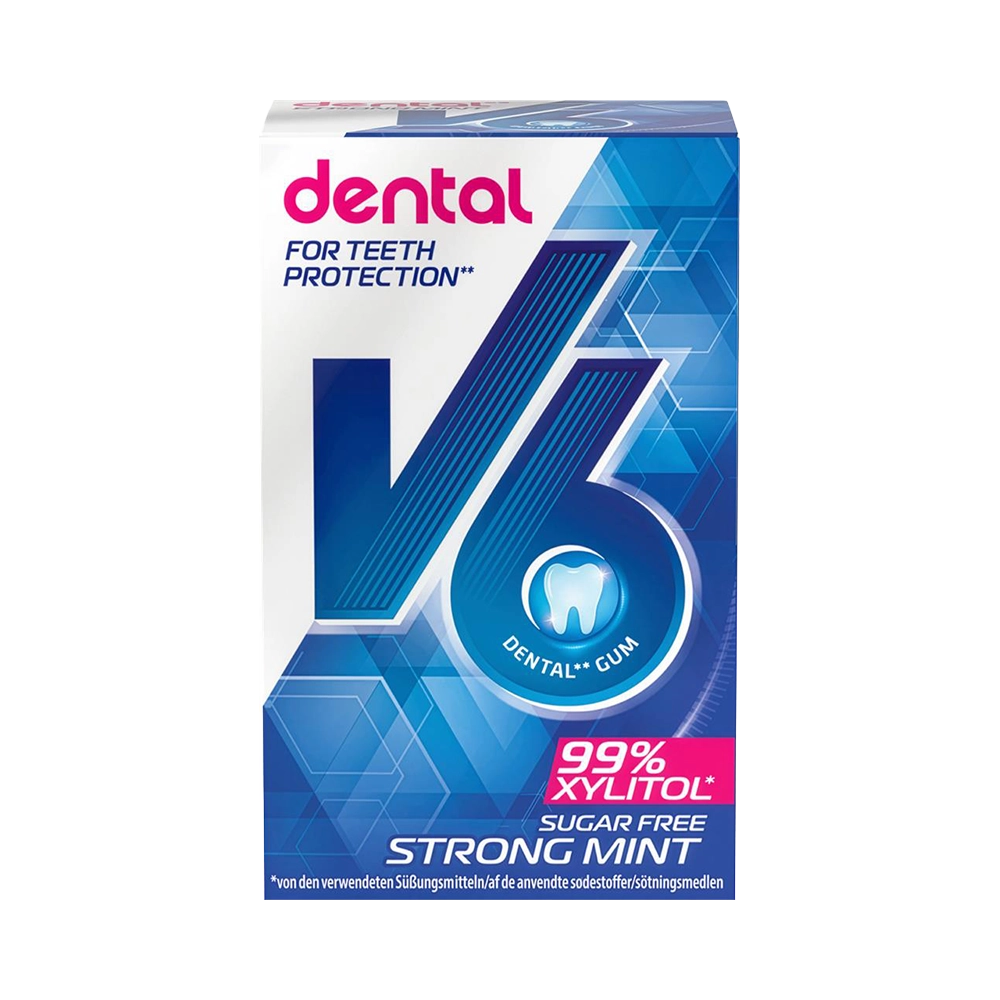 V6 Dental Strong Mint sugar free 70 g