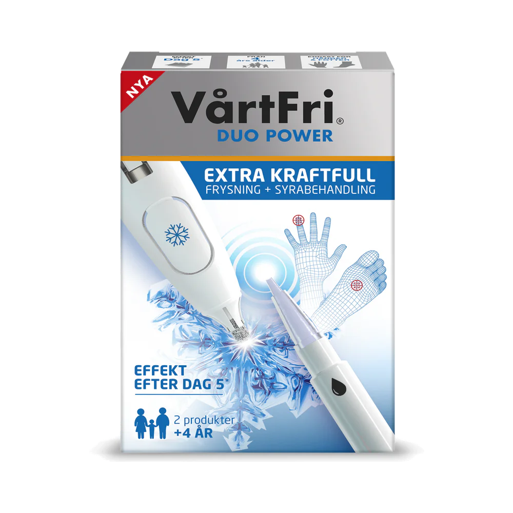 VårtFri Duo Power fryspenna 10 ml + syrapenna 1,5 g