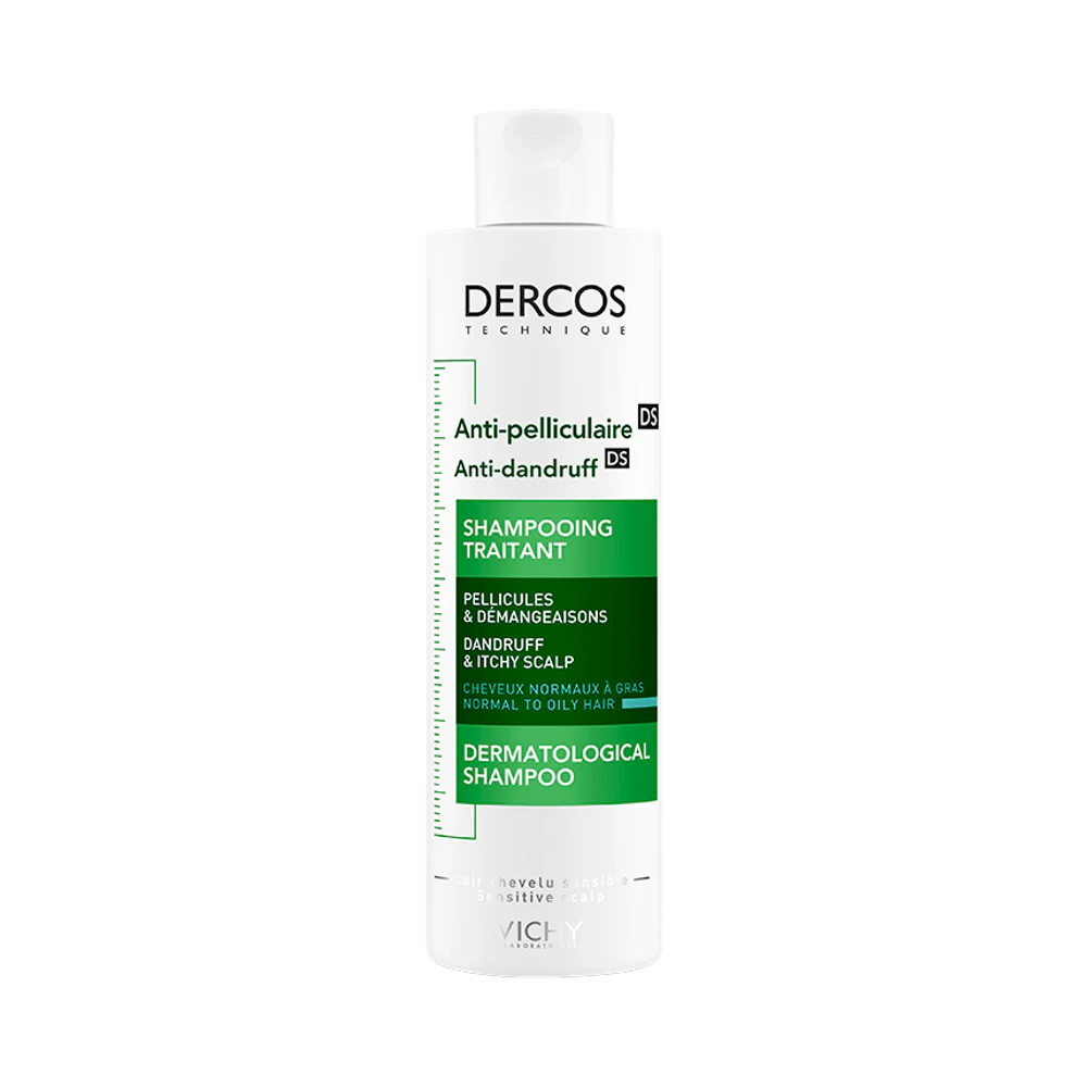 Vichy Dercos Anti-Dandruff Fett/Normalt schampo mjällshampo 200 ml