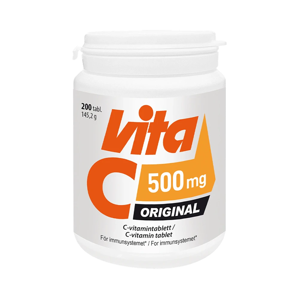 Vita-C Original 500 mg 200 tabletter