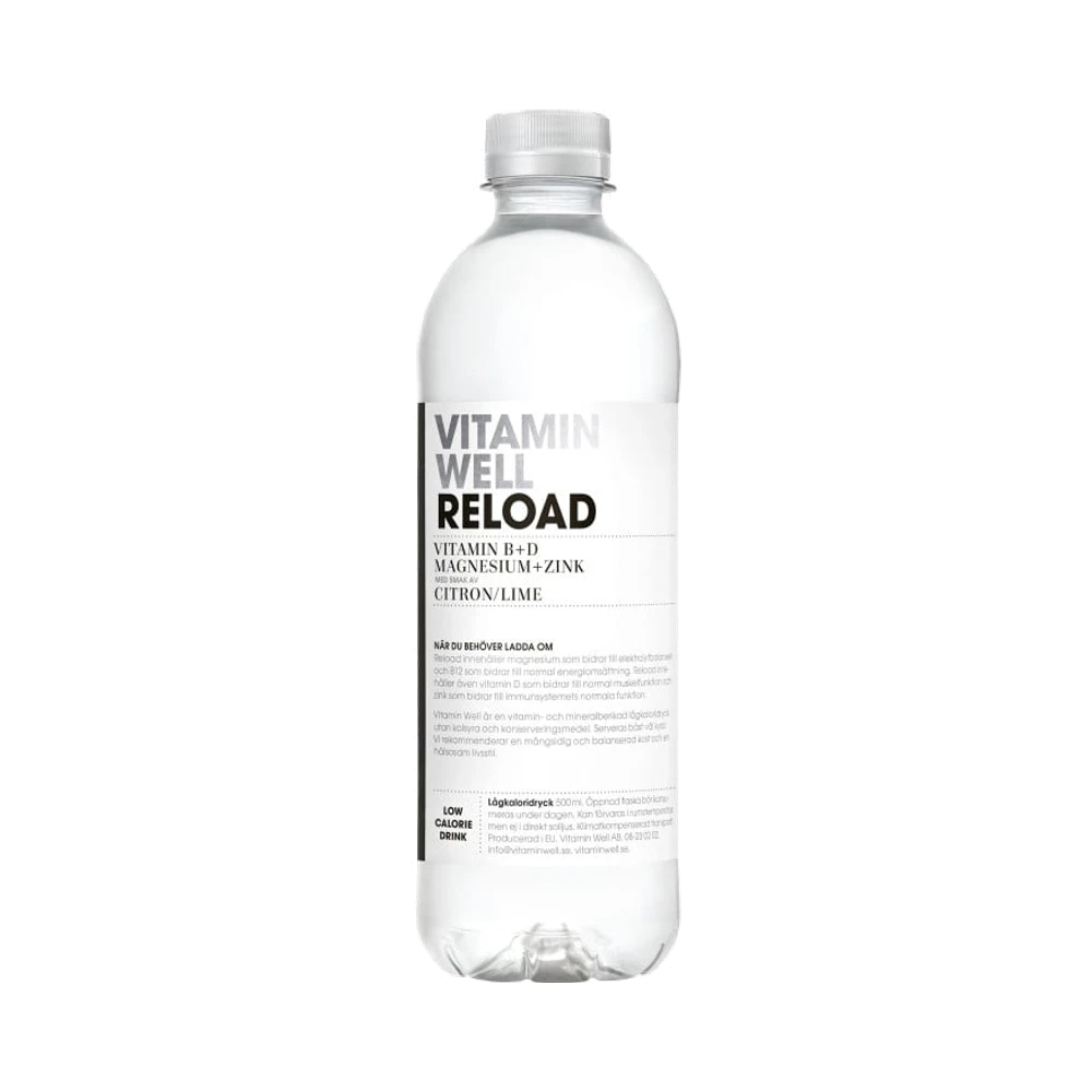 Vitamin Well Reload Citron/Lime dryck 500 ml