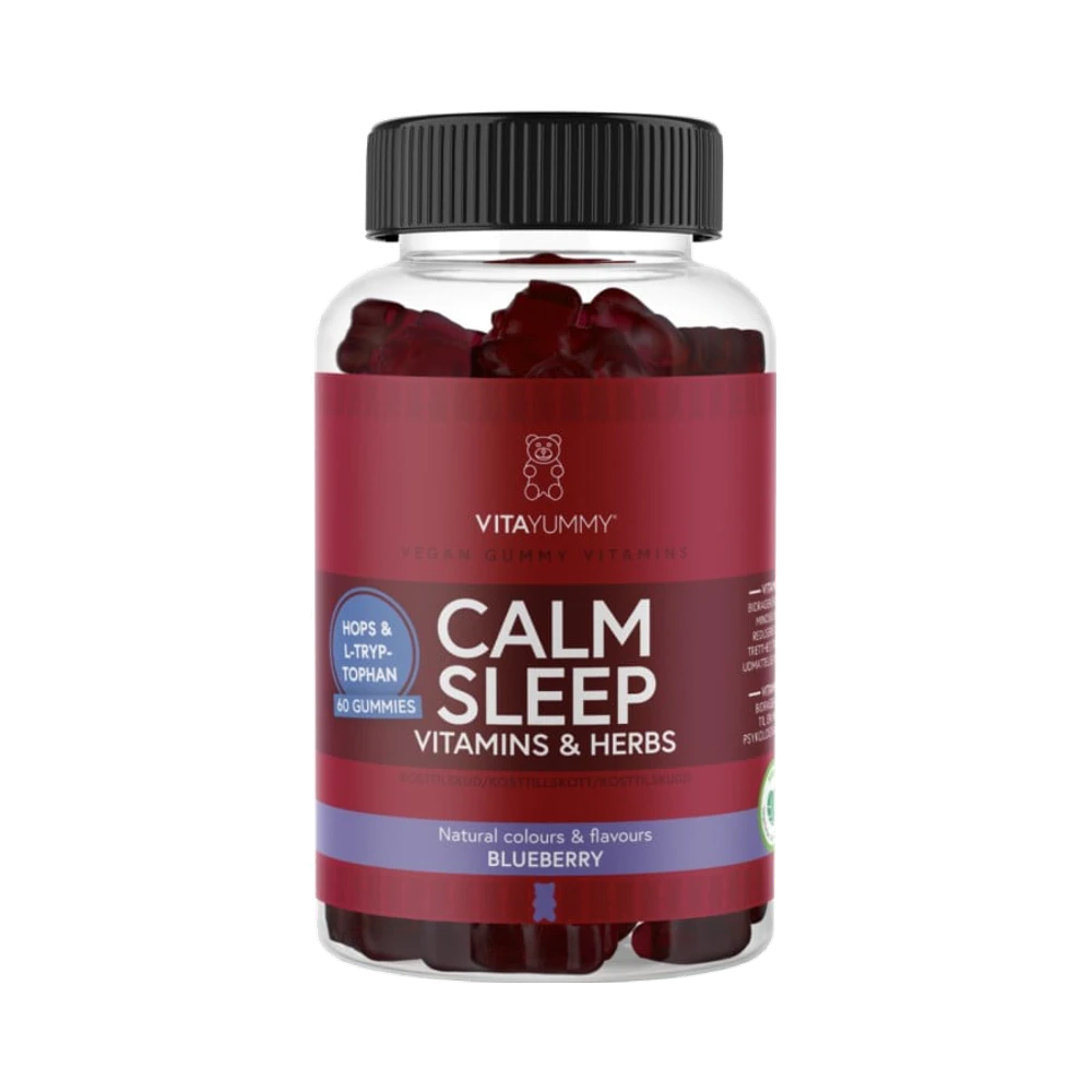 VitaYummy Calm Sleep Blueberry tuggtabletter 60 st