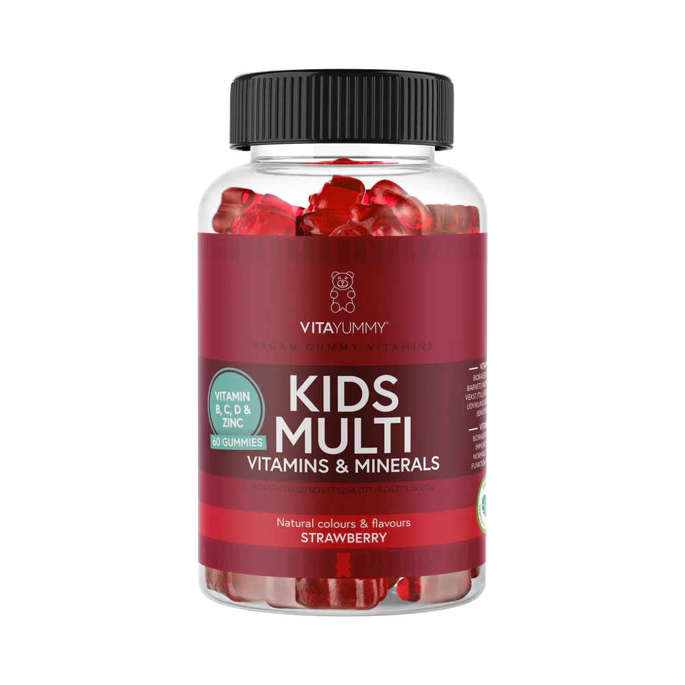 VitaYummy Kids Multivitamins Strawberry gummies 60 st