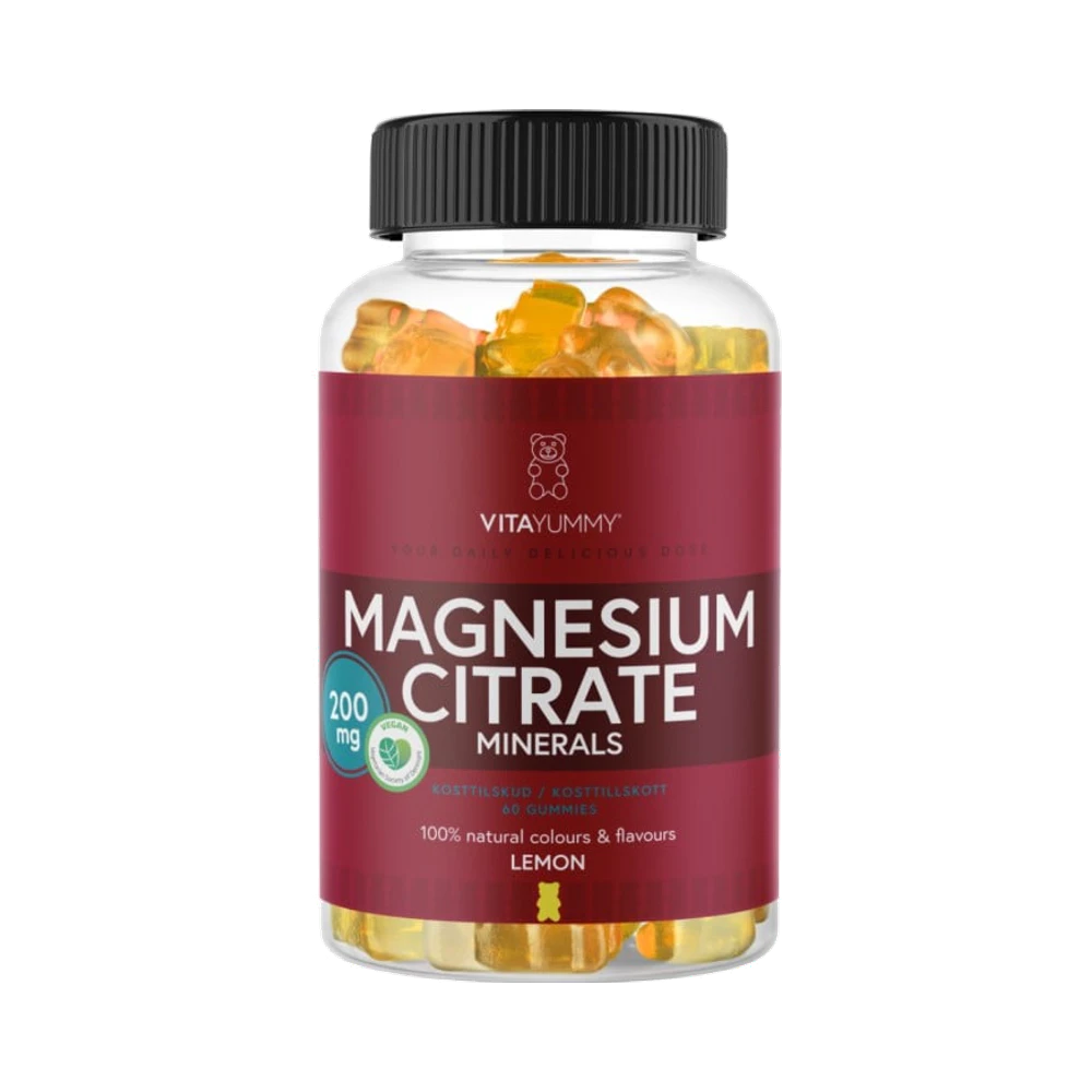 VitaYummy Magnesium Citrate Lemon gummies 60 st