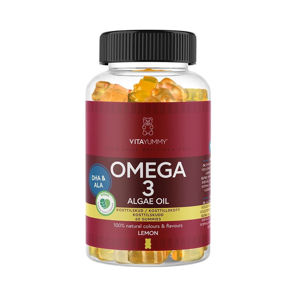 VitaYummy Omega-3 Lemon gummies 60 st