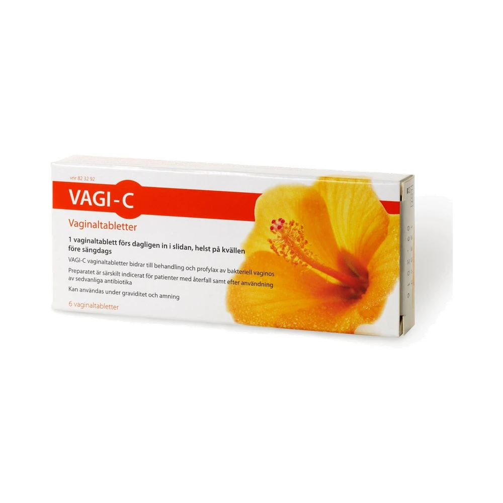 Vagi-C 250 mg vaginaltabletter 6 st