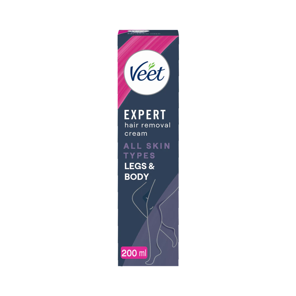 Veet Expert Ben & Kropp hårborttagningskräm 200 ml