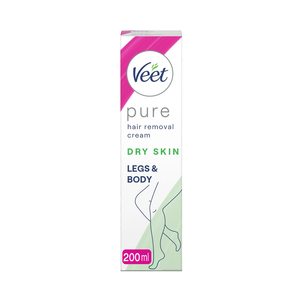 Veet Pure Hair Removal Torr Hud cream 200 ml