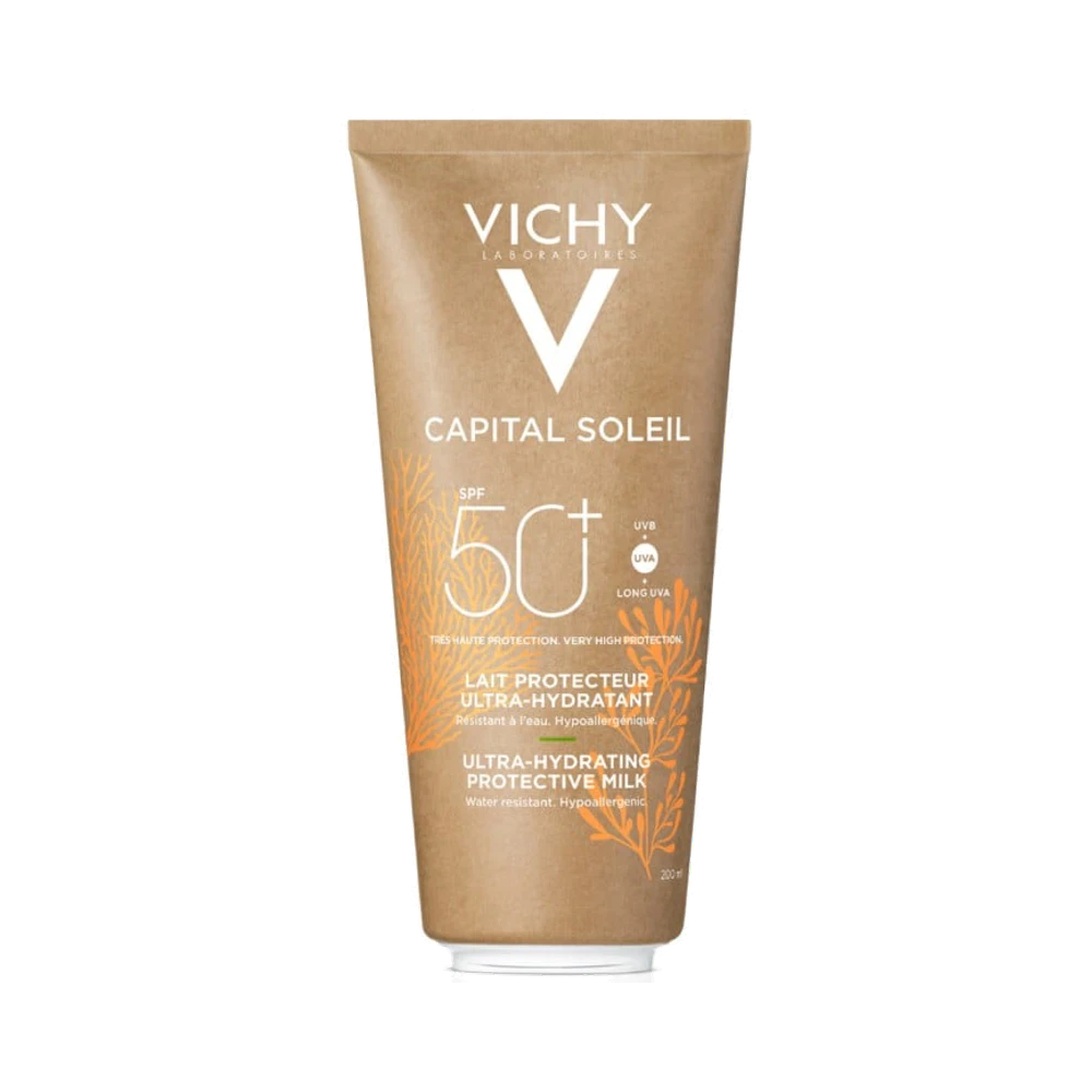 Vichy Capital Soleil Ultra Hydrating Protective Milk SPF50+ sollotion 200 ml