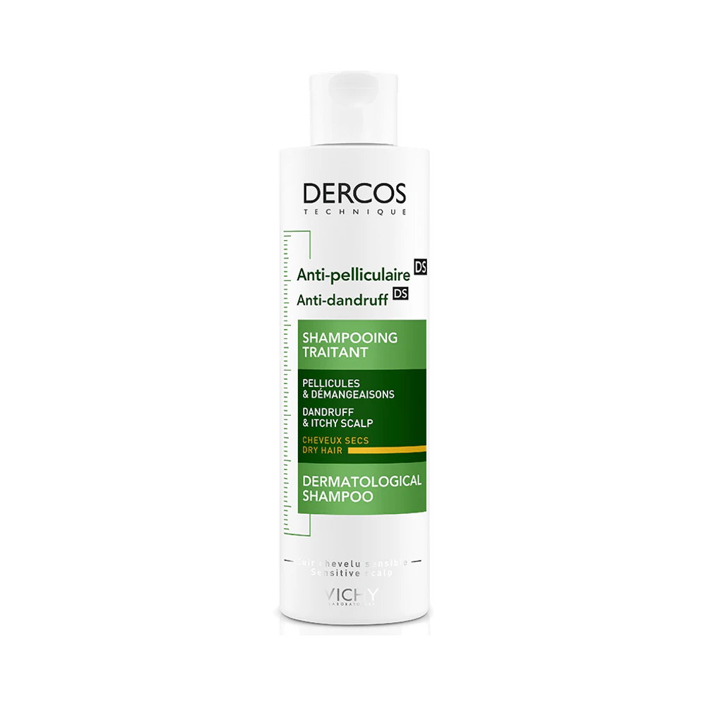 Vichy Dercos Anti-Dandruff Torrt Hår schampo mjällshampo 200 ml